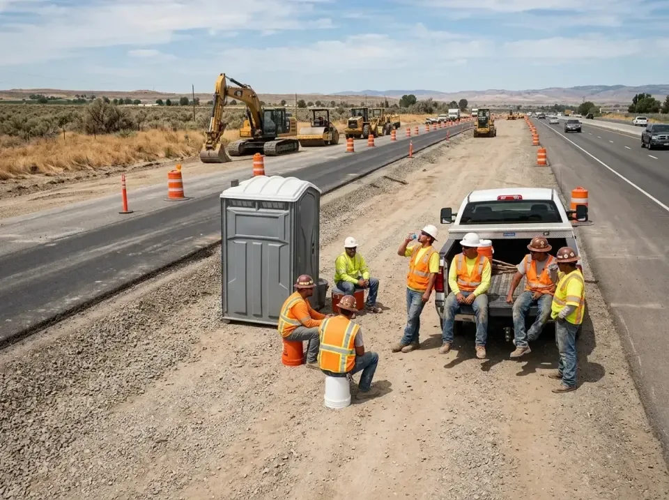 highway-road-construction-crew-007 — frequently asked questions, Porta Potty and Restroom Rentals in Hilton Head Island, SC